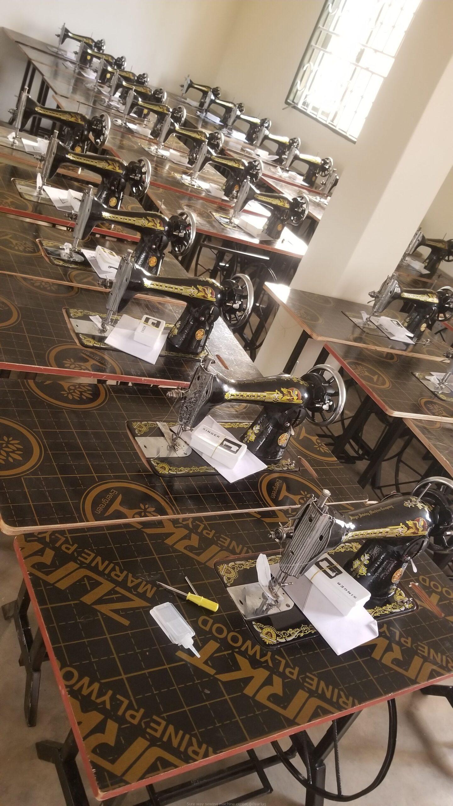 Domestic sewing machines straight