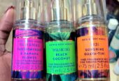 Mini size body mists by bath and body works