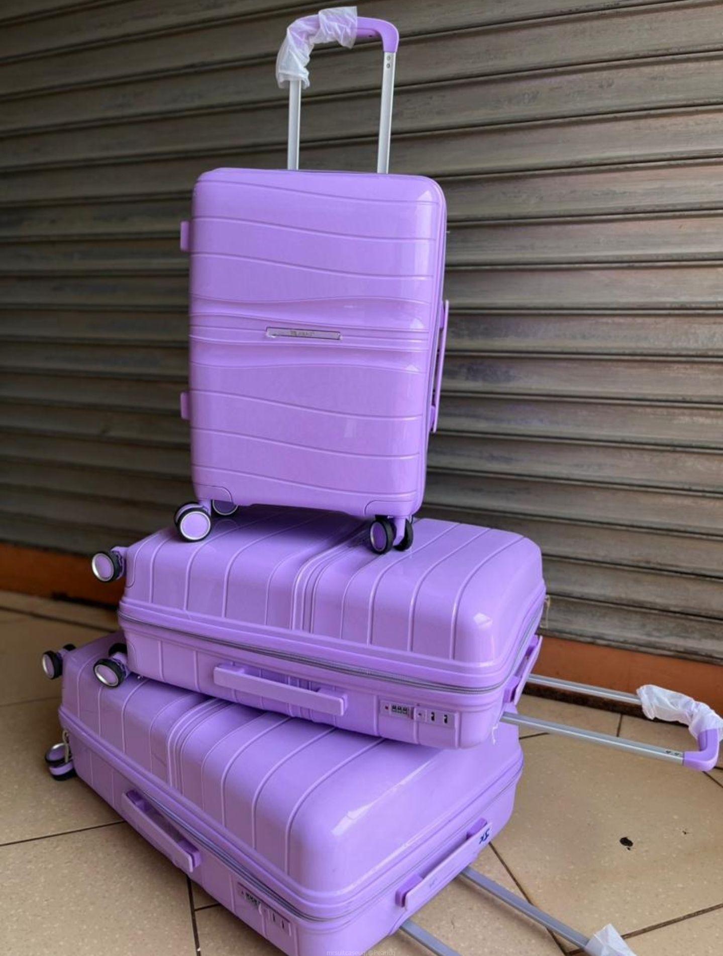 Rubber suitcases