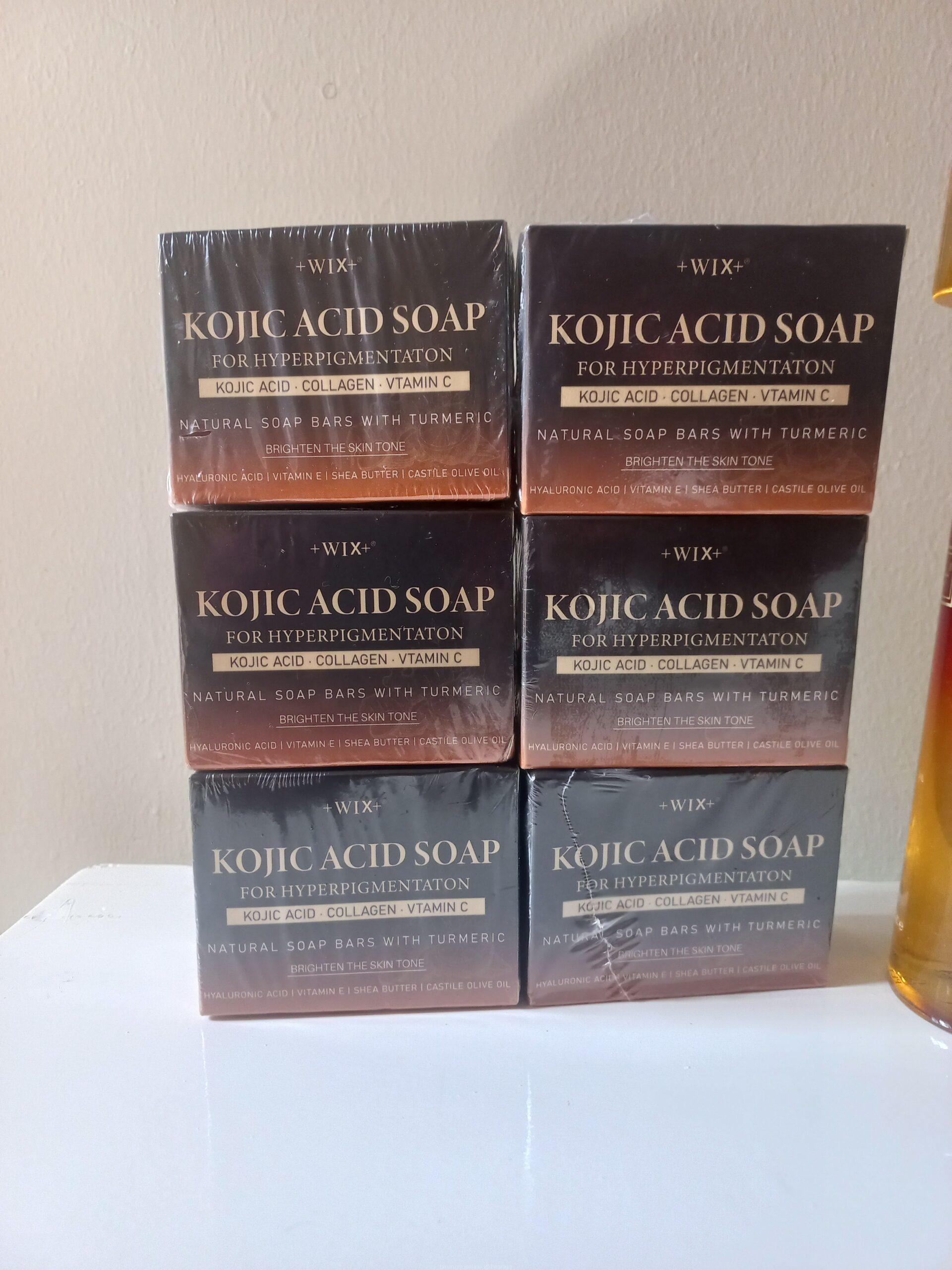+wix+ kojjic acid soap