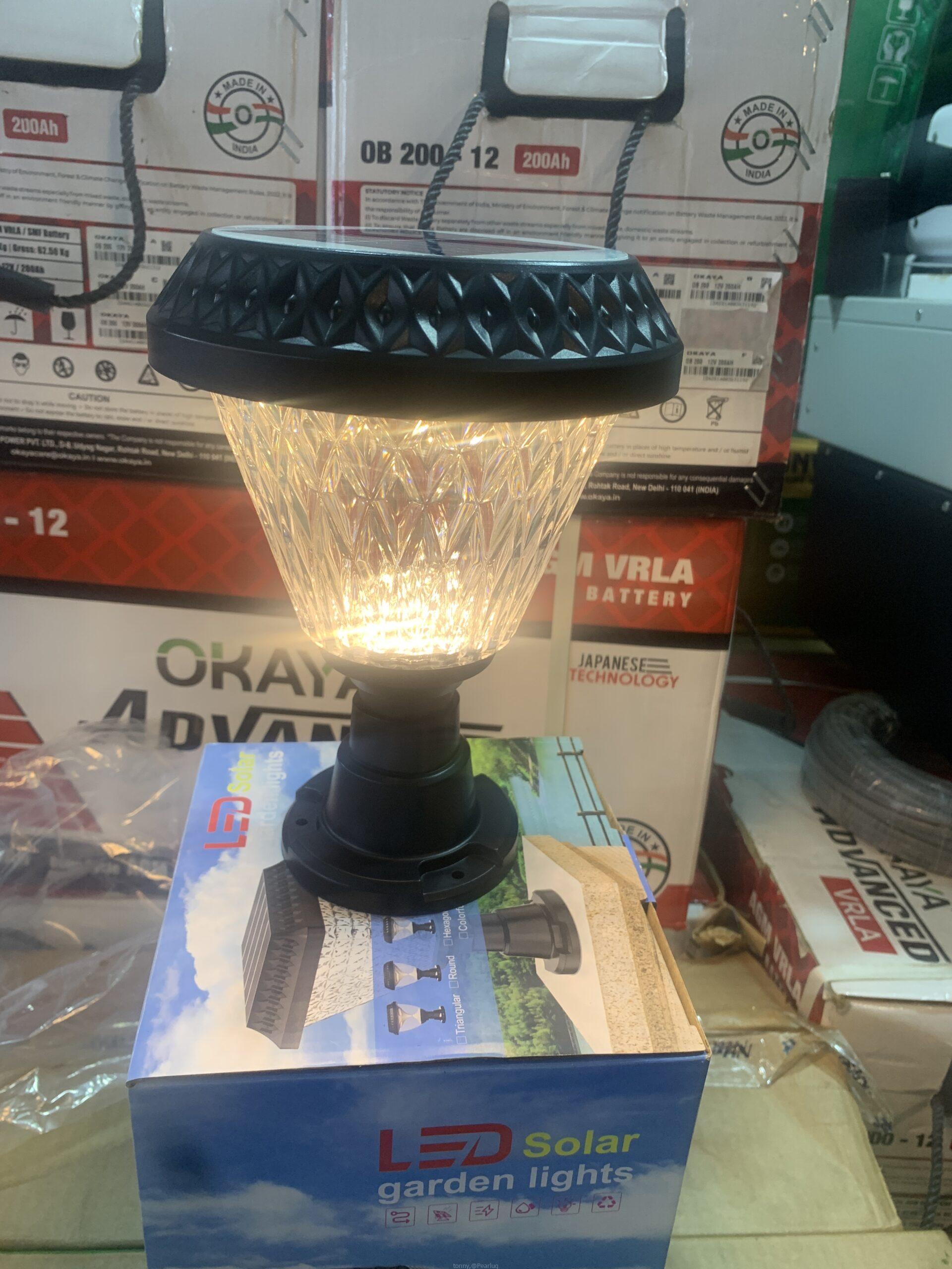 Solar garden lights