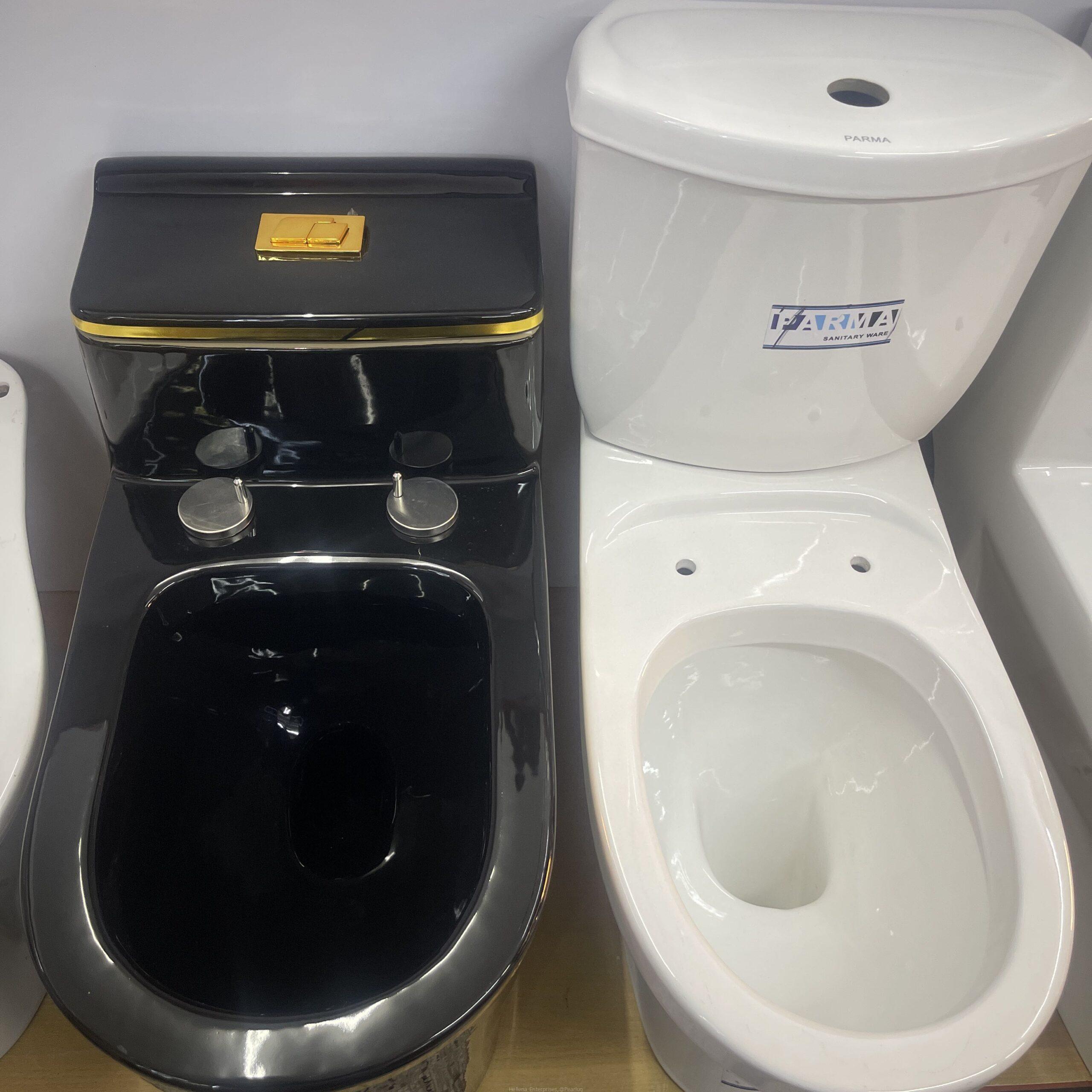 Ceramic toilets