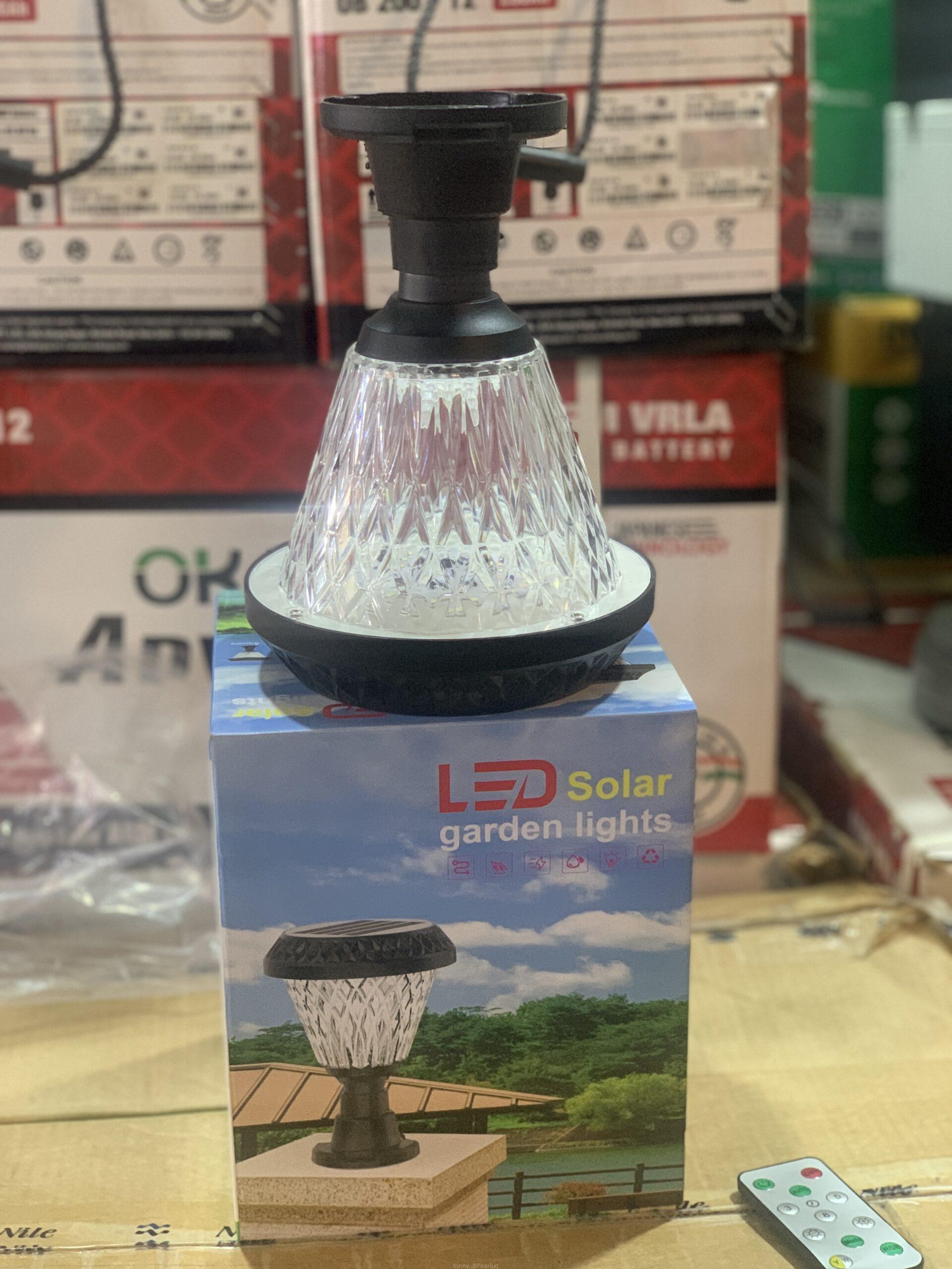 Solar garden lights