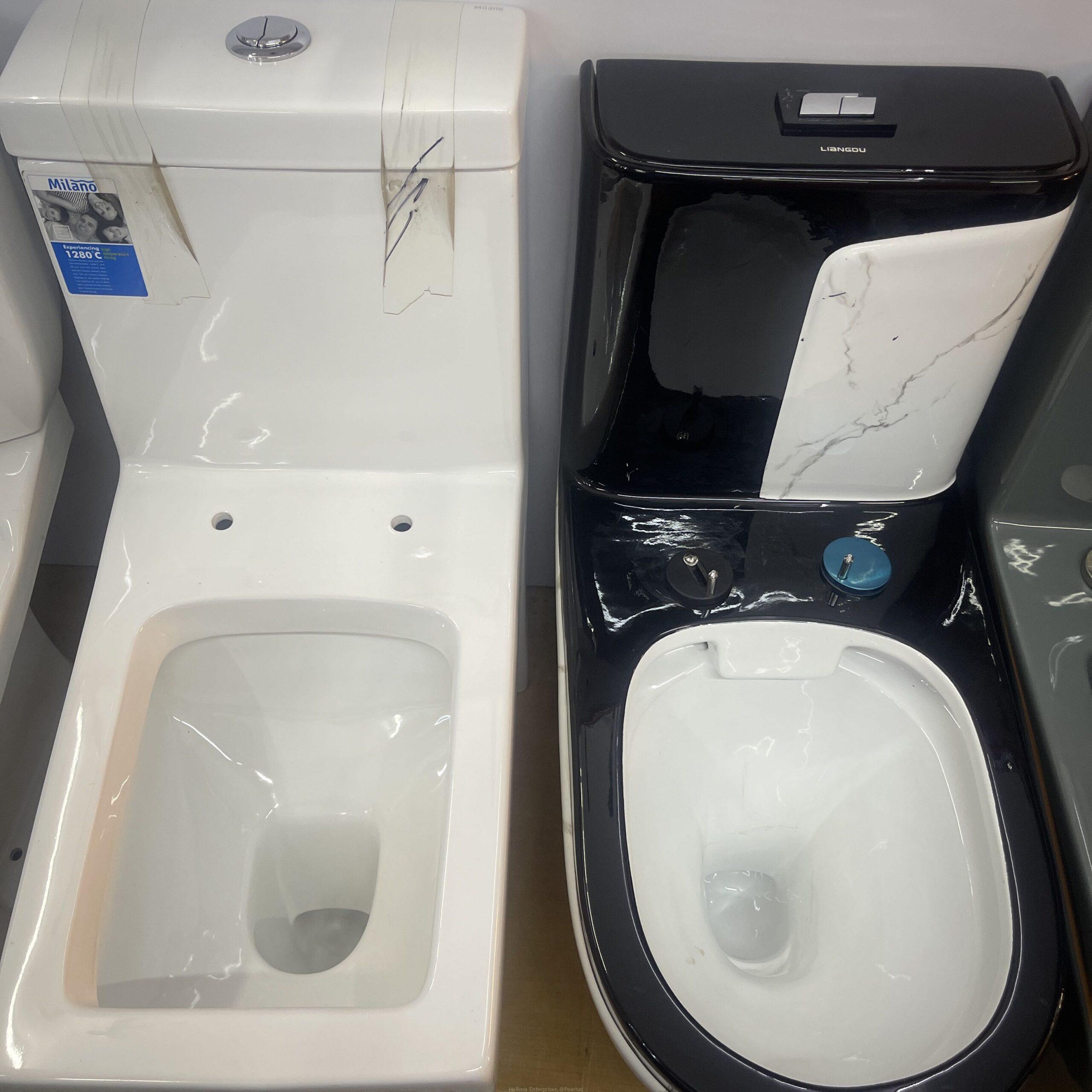 Ceramic toilets