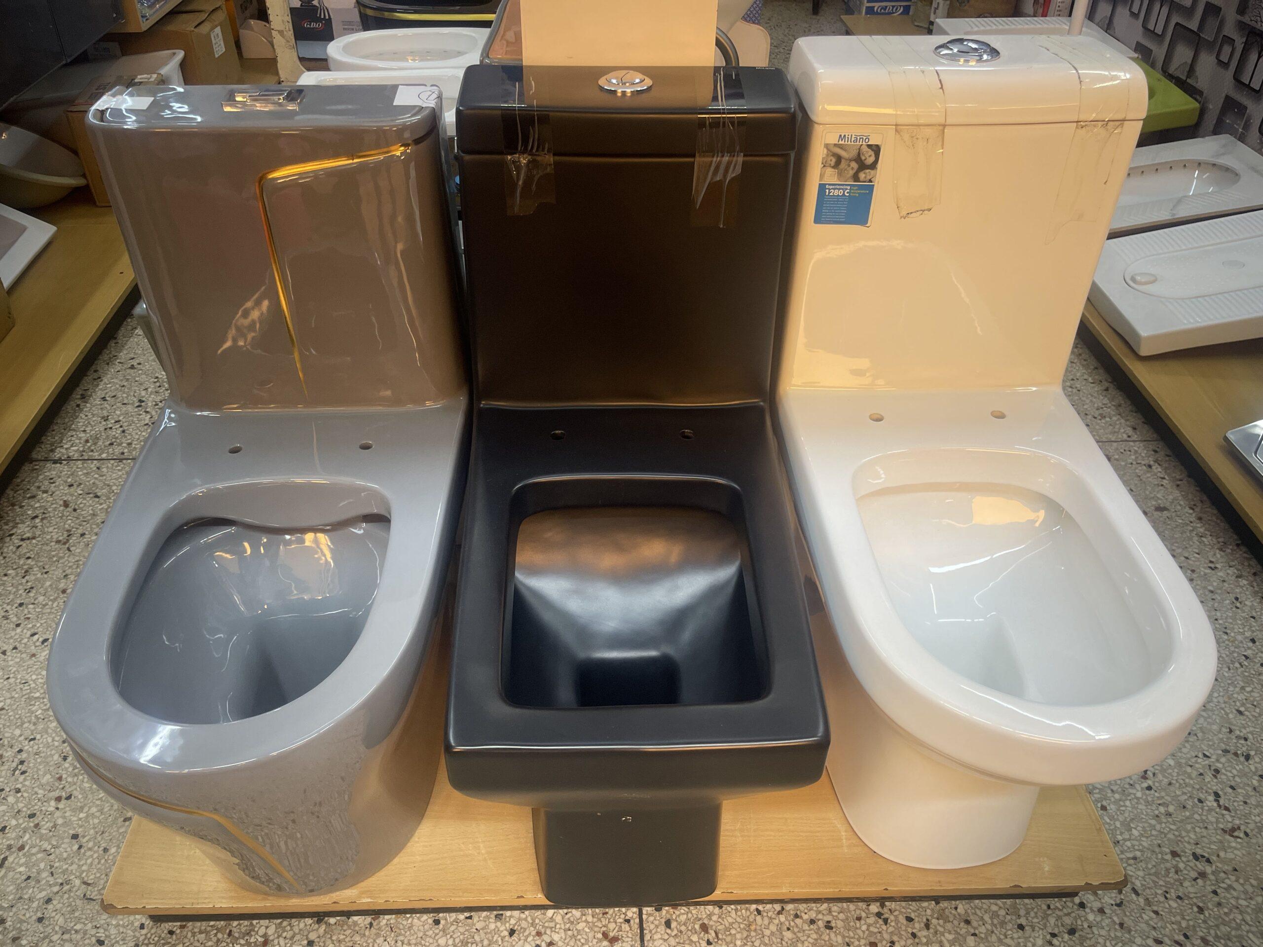 Ceramic toilets