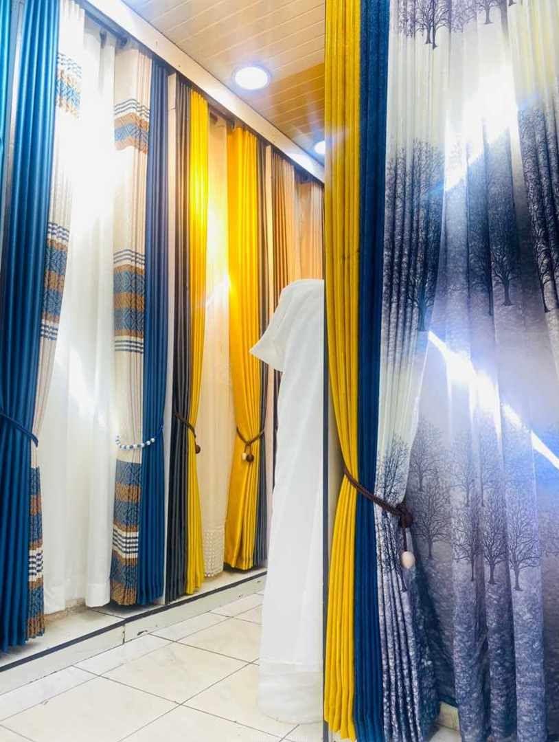Curtains and carpets