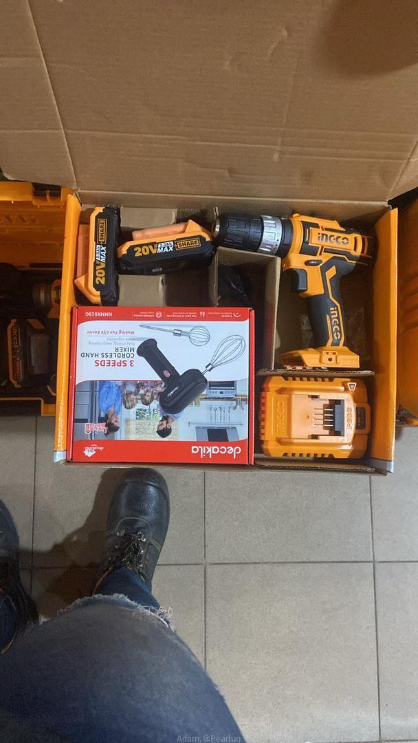 Cordless drill