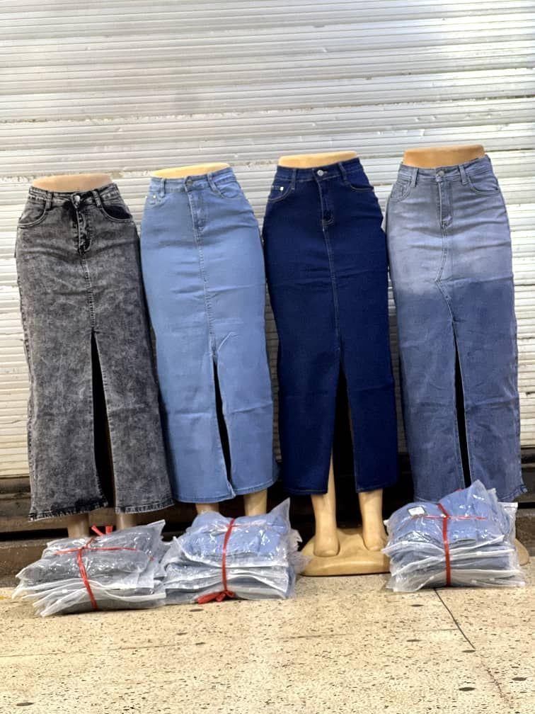 Jean skirts