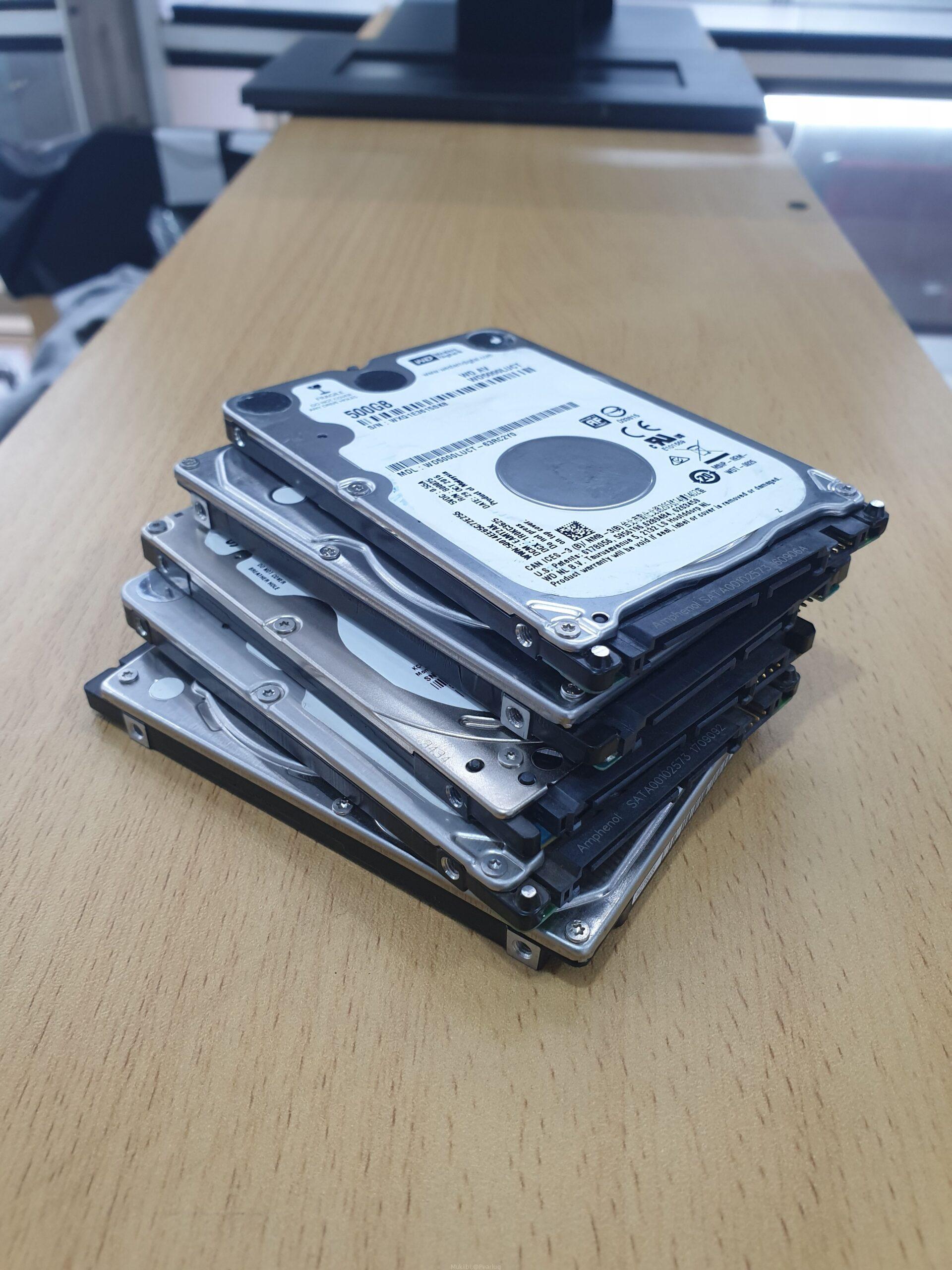 Harddrive 500GB 100% health