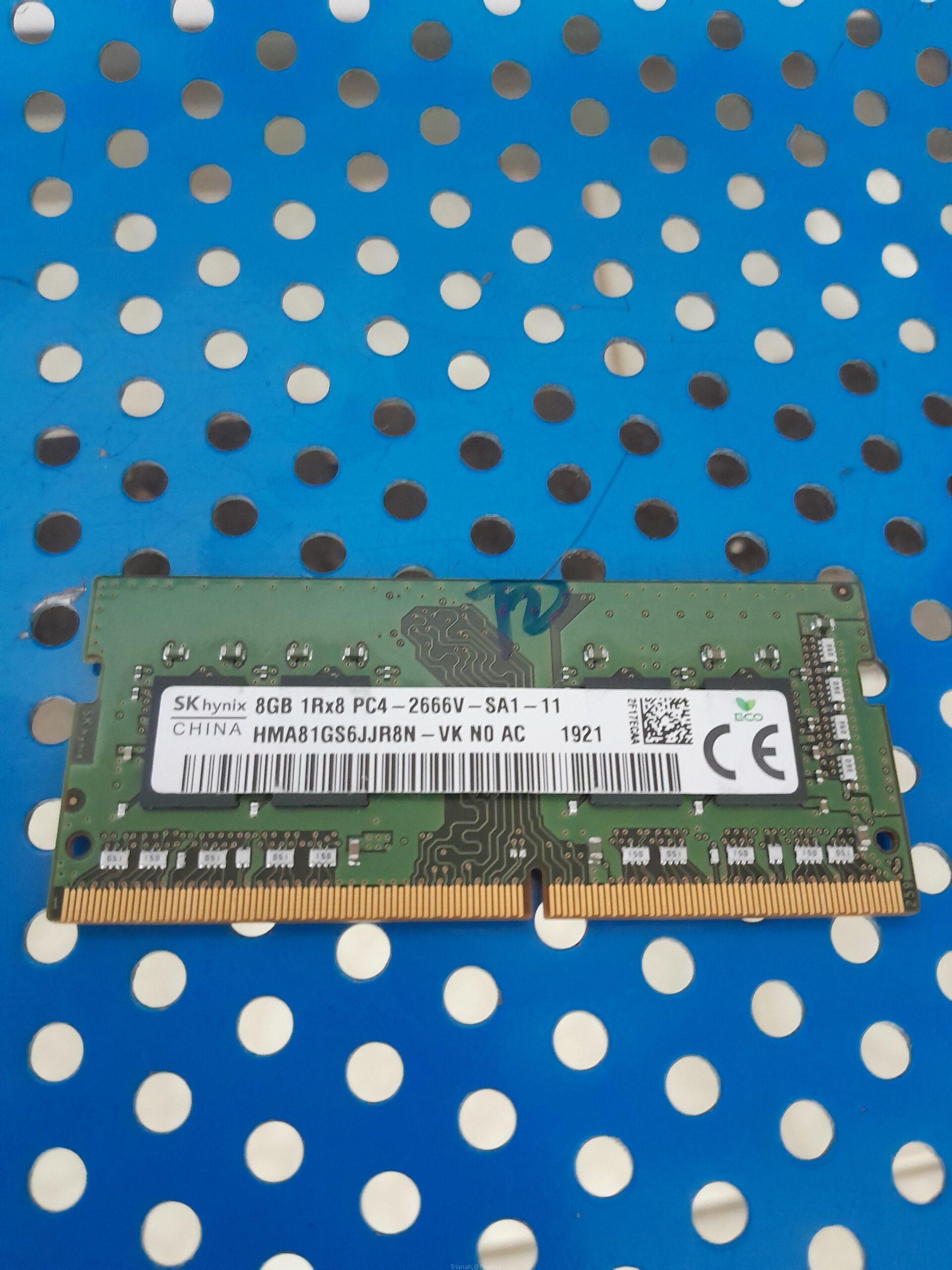 Ram 8GB DDR4