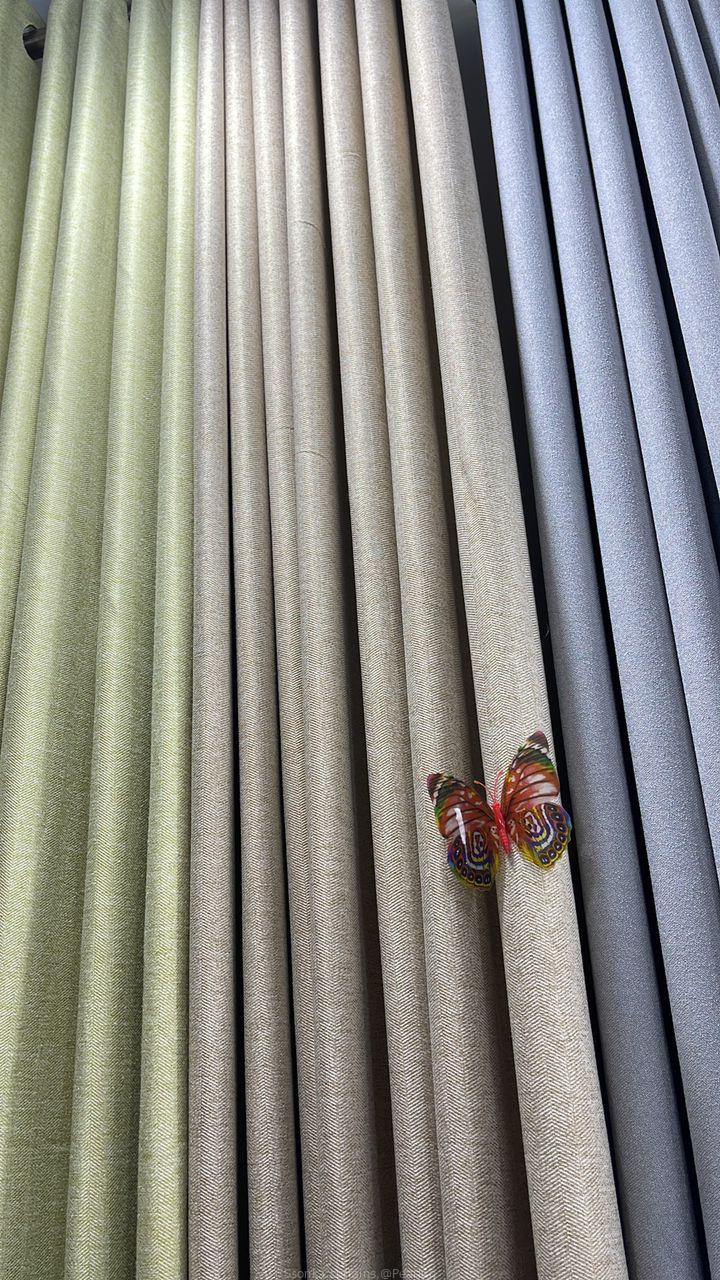Heavy curtains and nets