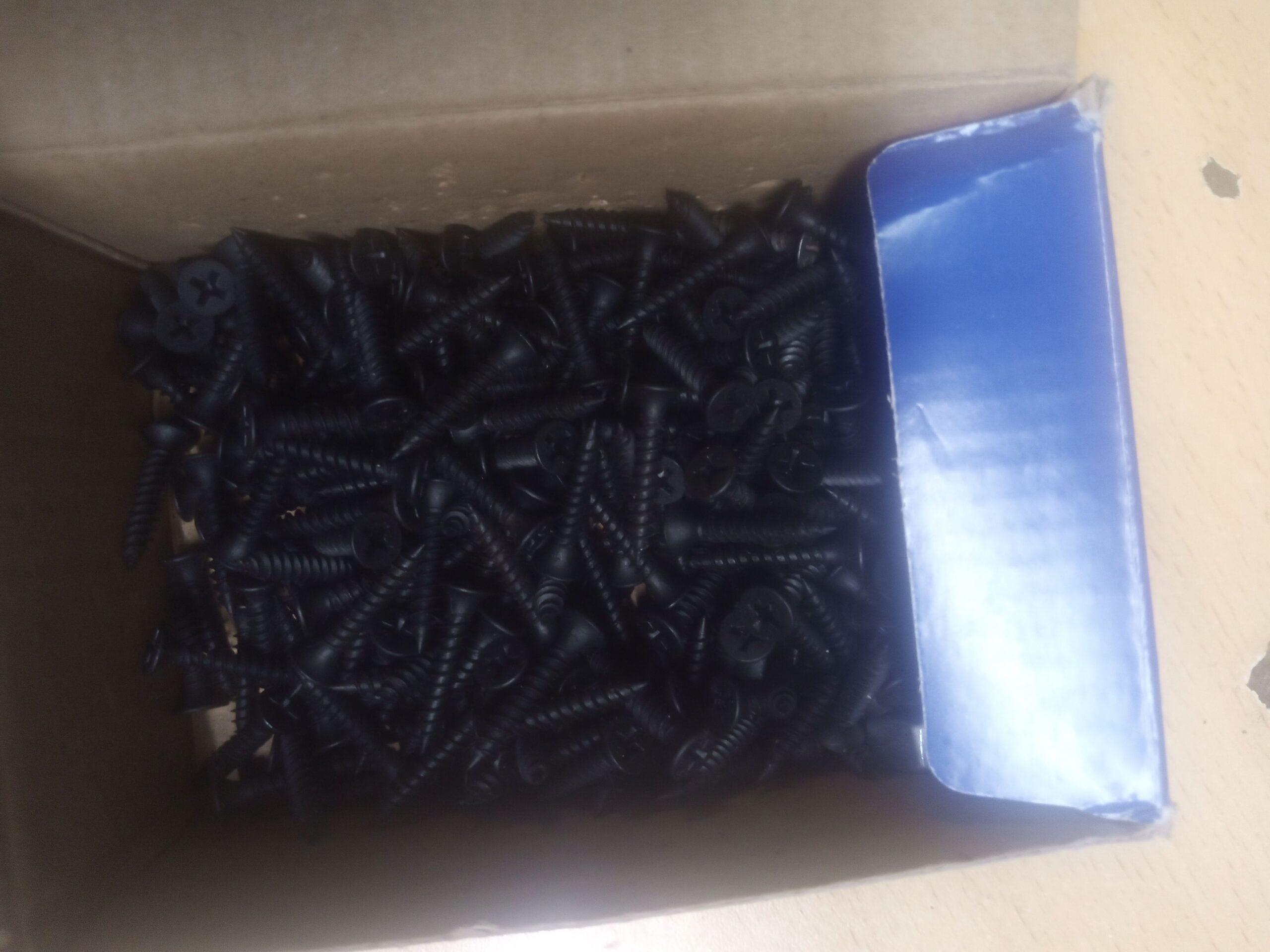 Black screws