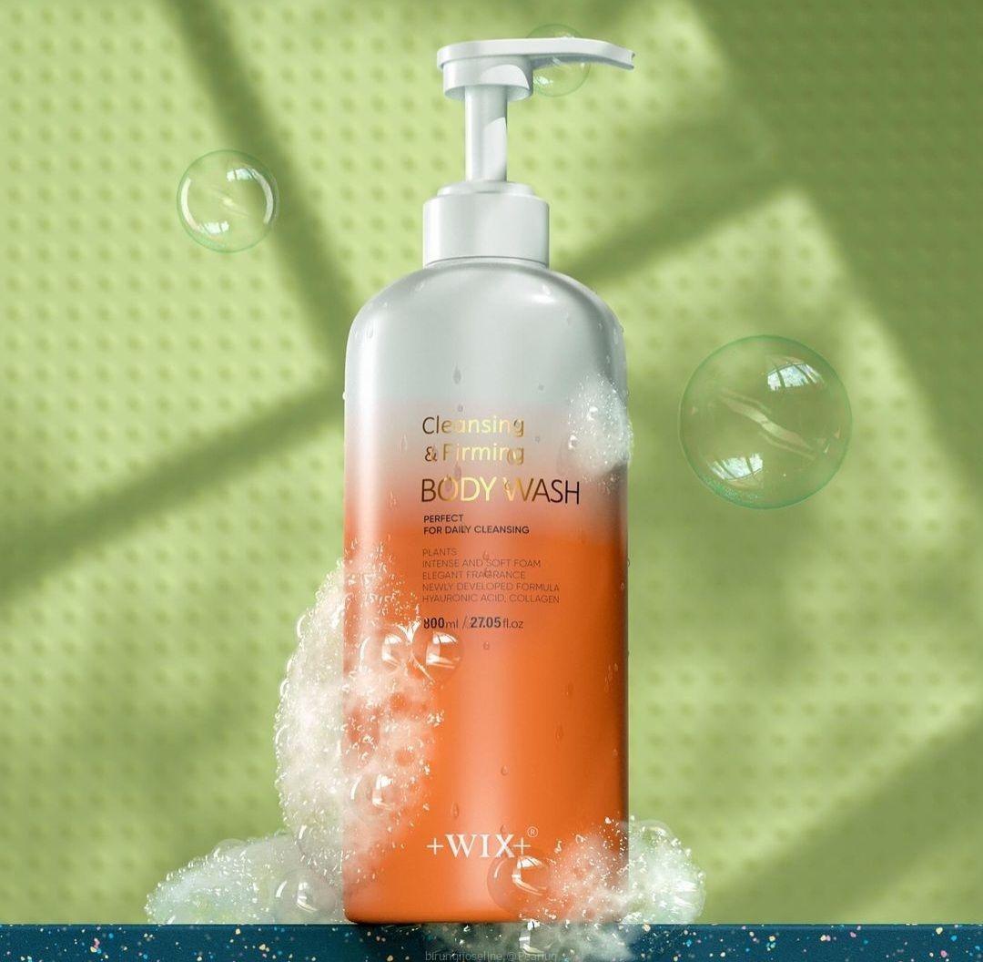 +wix+ cleansing and firming body wash gel