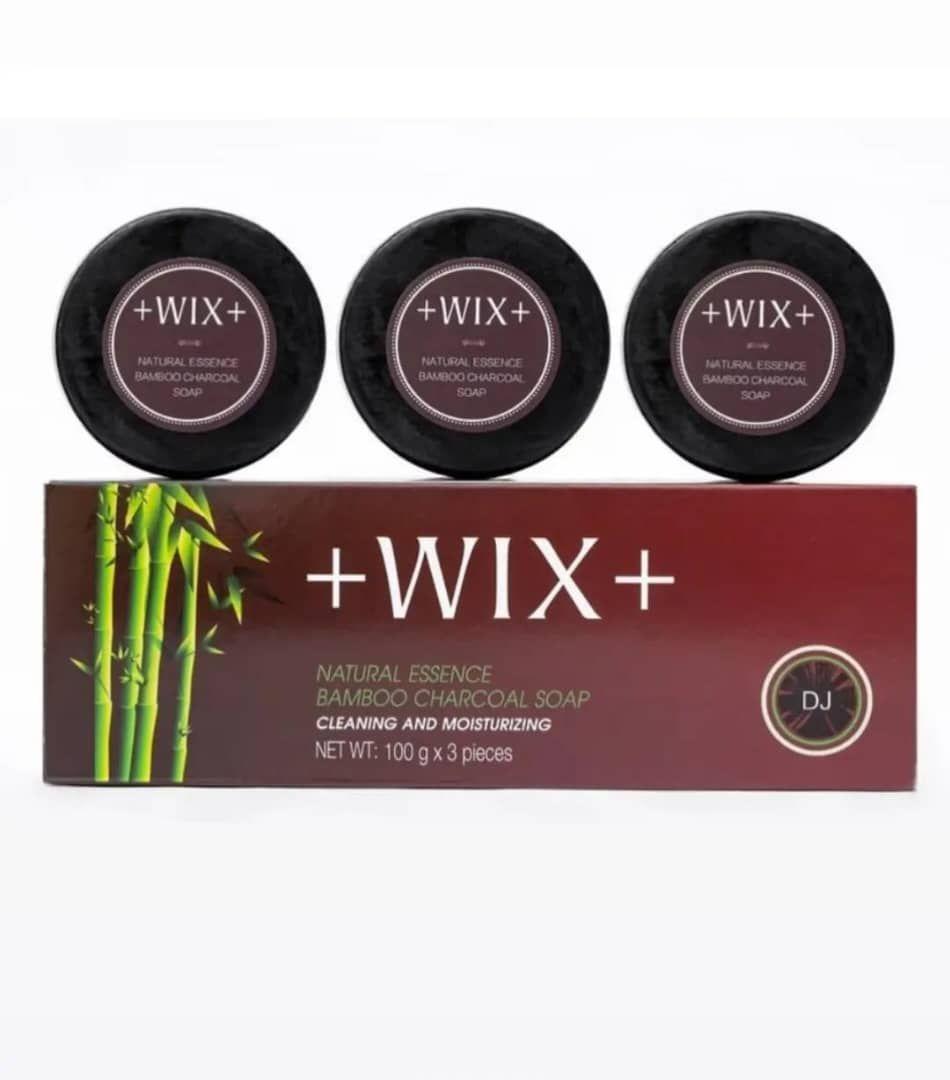 +wix+ natural essence bamboo charcoal soap