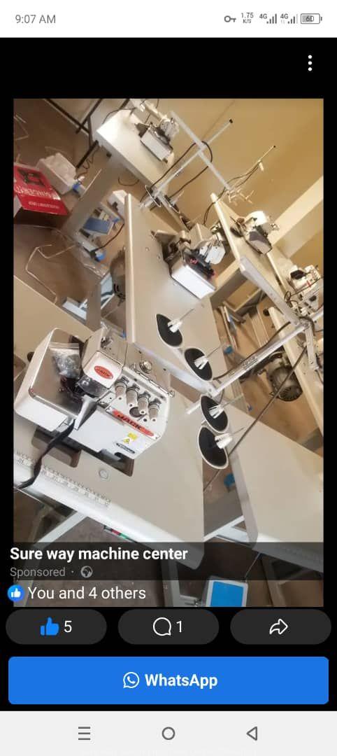 Overclock industrial sewing machine