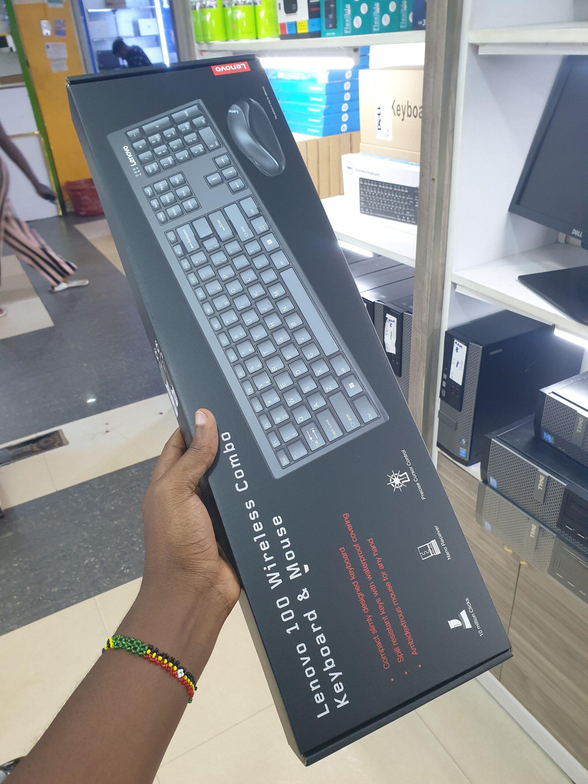 Lenovo 100 Wireless keyboard and Mouse combo