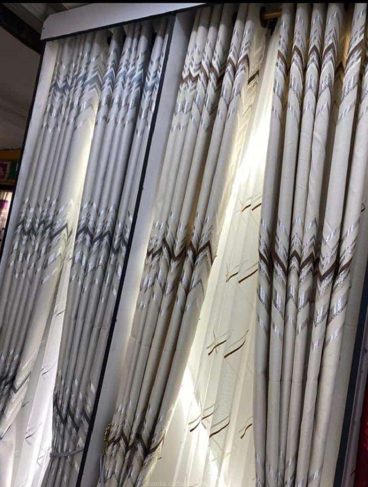 Heavy curtains and nets