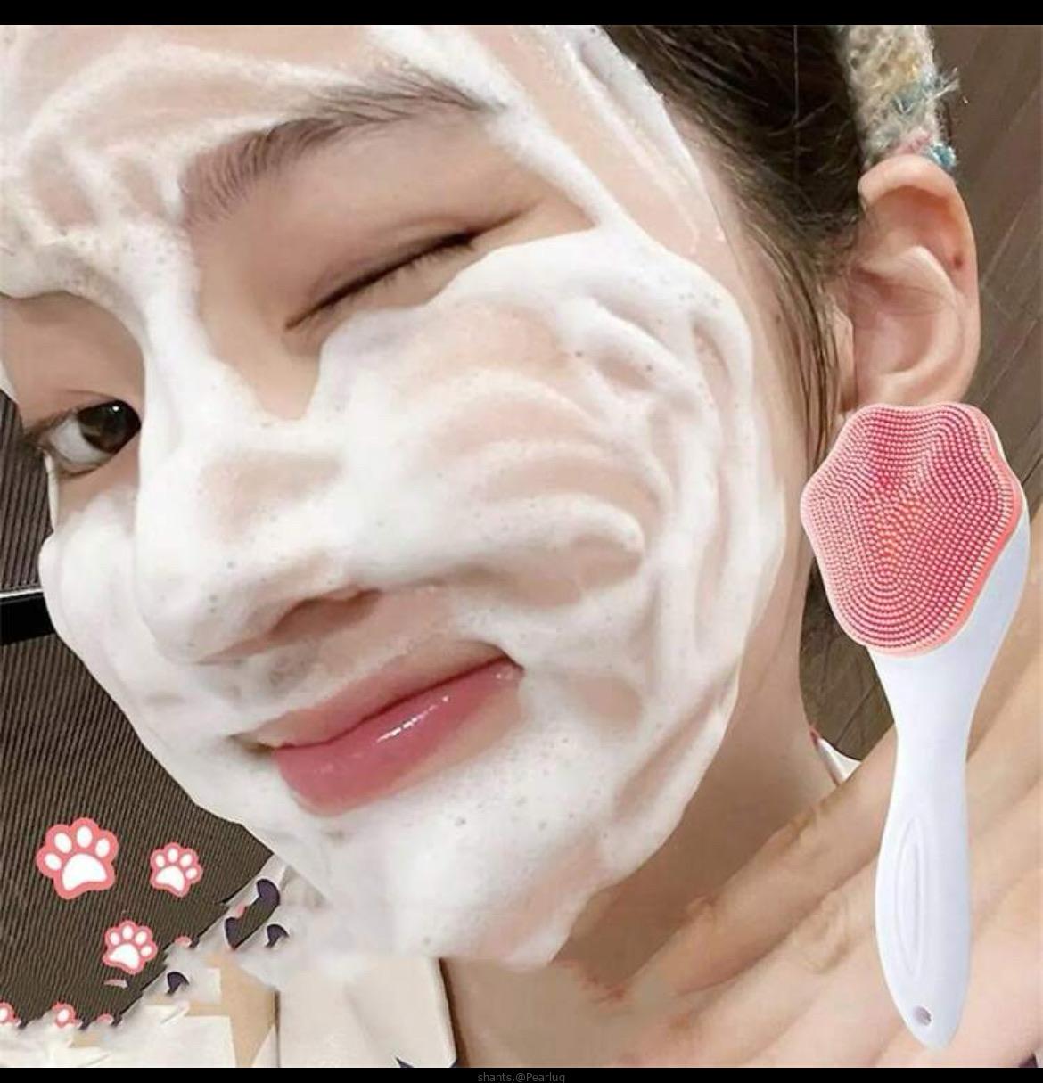 Cat claw soft facial brush