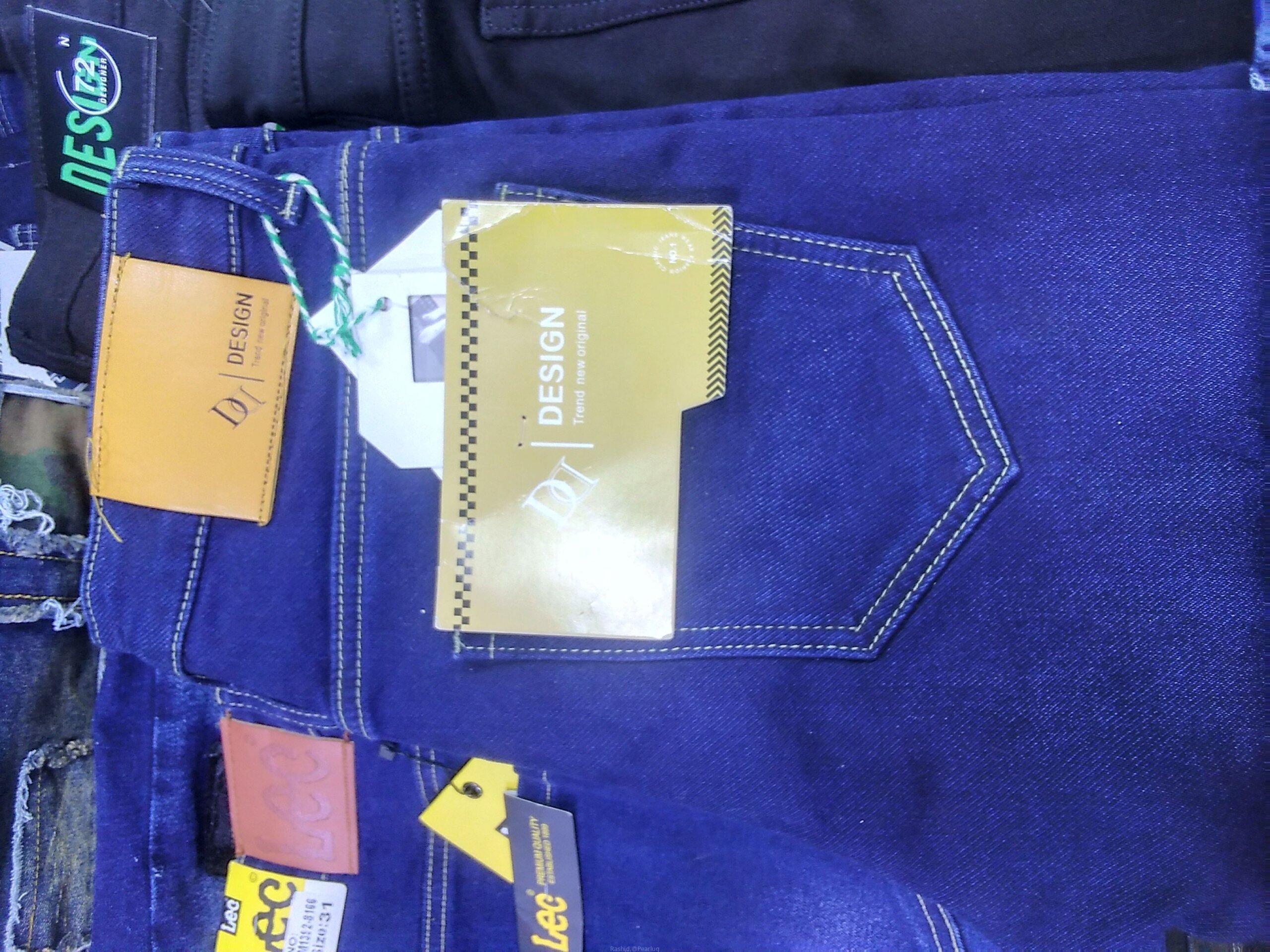 Jean men trousers (blue
