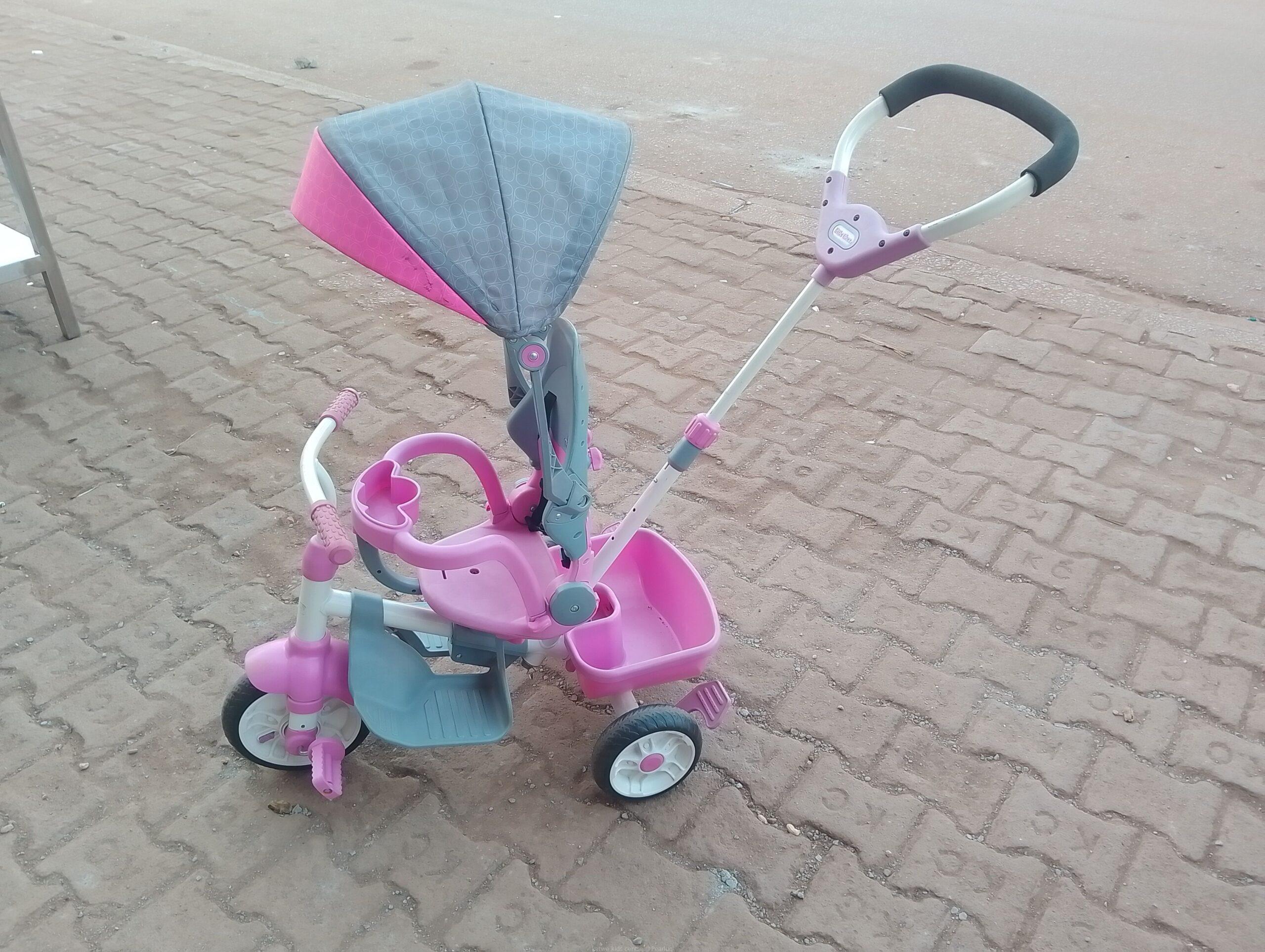 Little tikes pink and gray tricycle