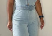 Denim jumpsuit