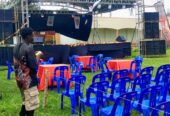 Stage for hire
