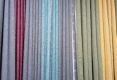 Executive curtains and curtain rods