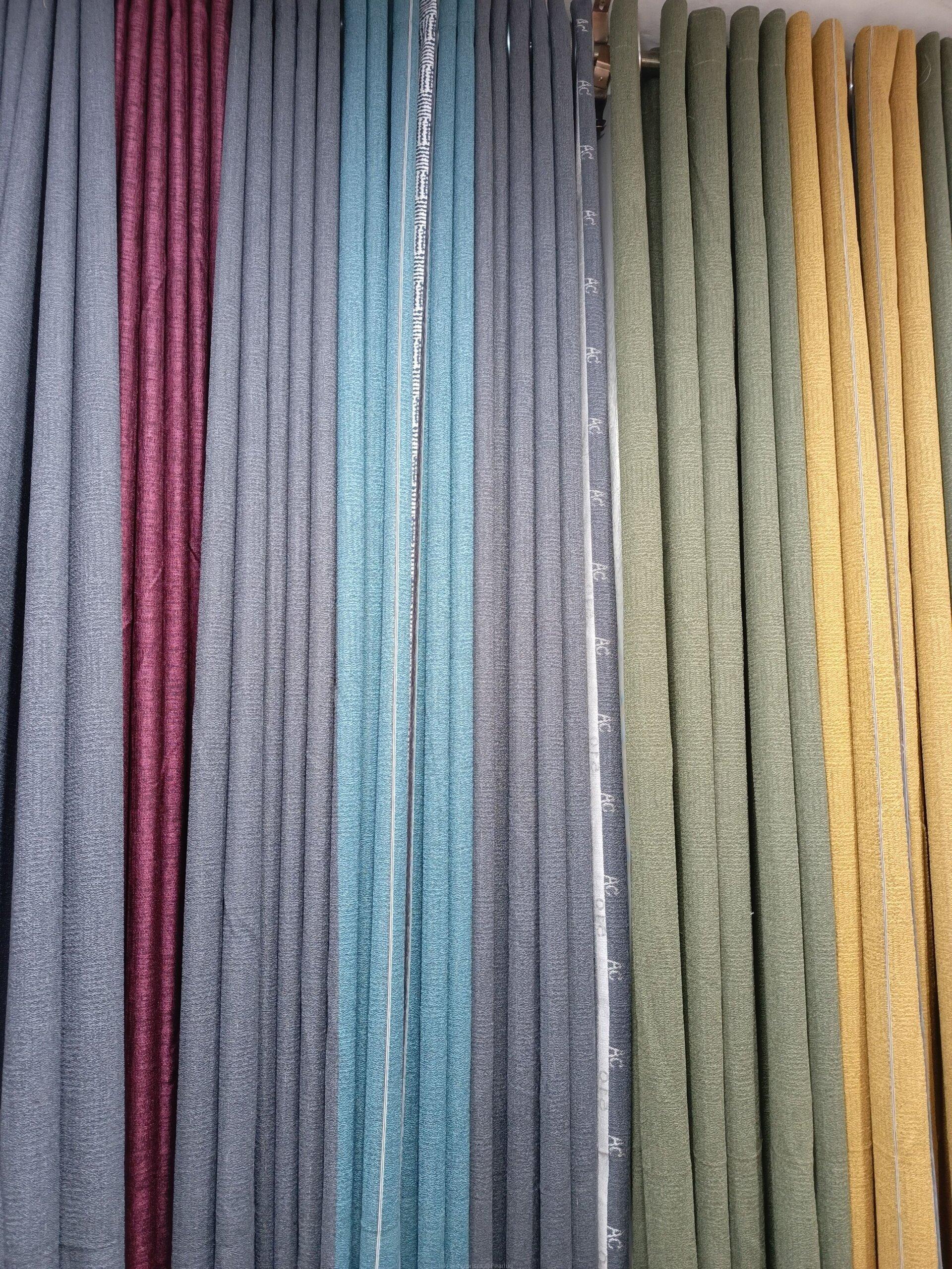 Executive curtains and curtain rods