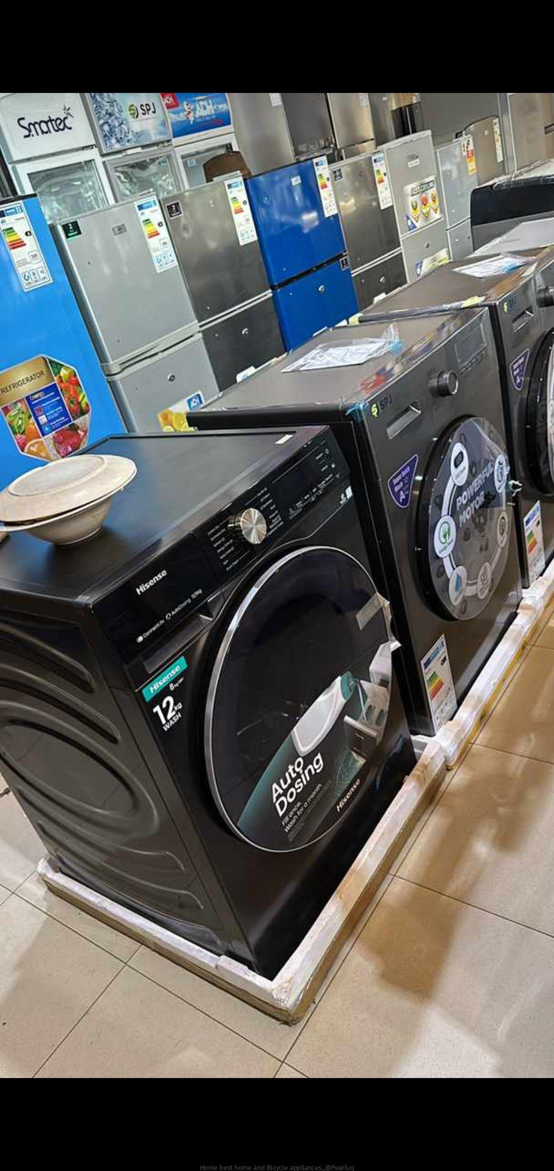 Automatic washing machines.