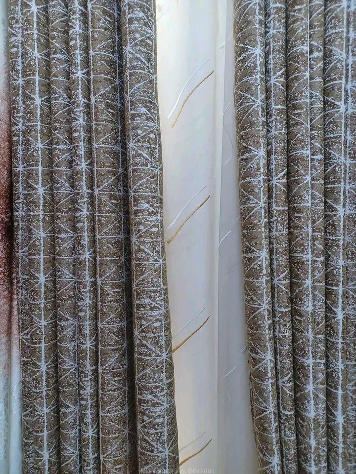 Executive curtains and curtain rods