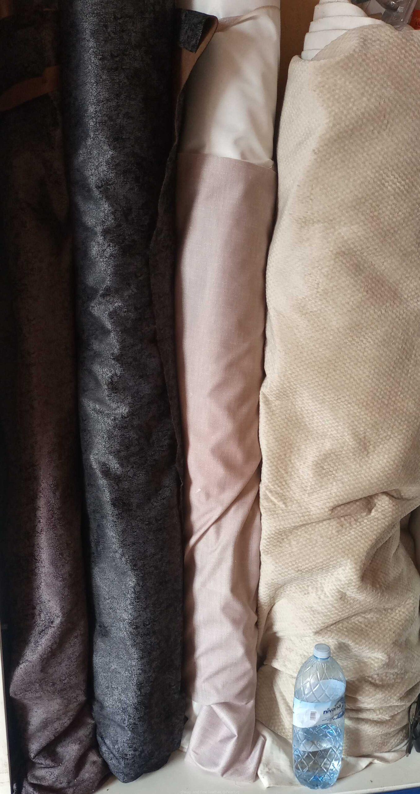 leather and Cloth for furniture