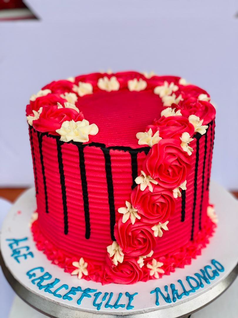 Happy birthday cake surprise gift