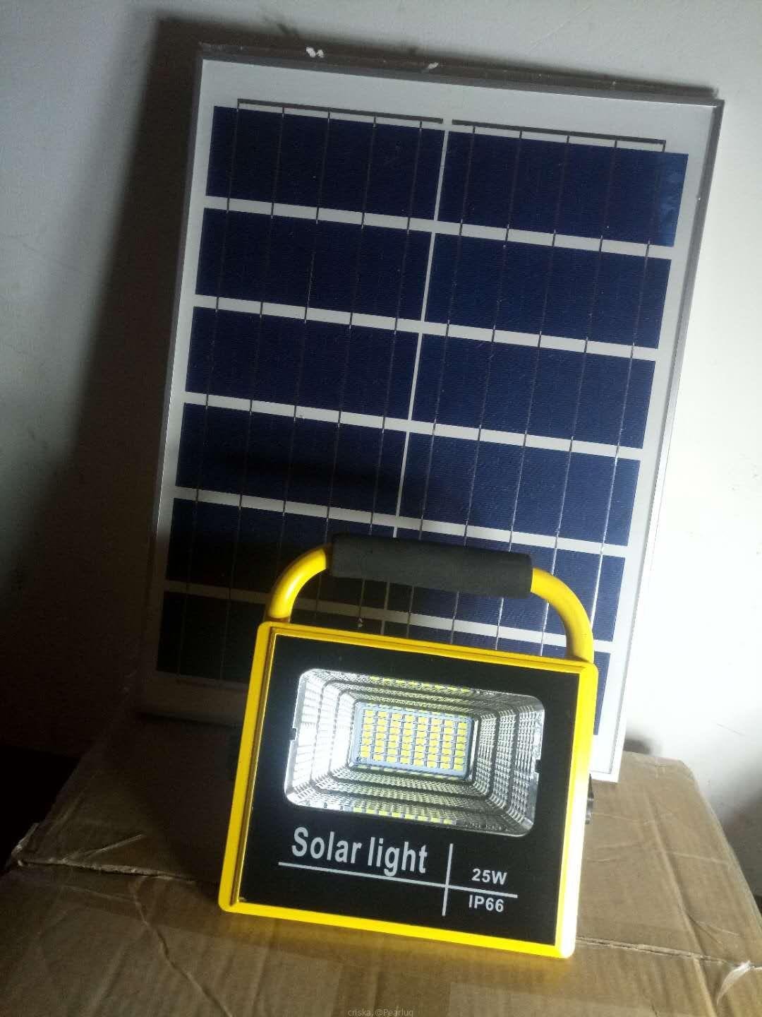 Solar stand alone flood lights