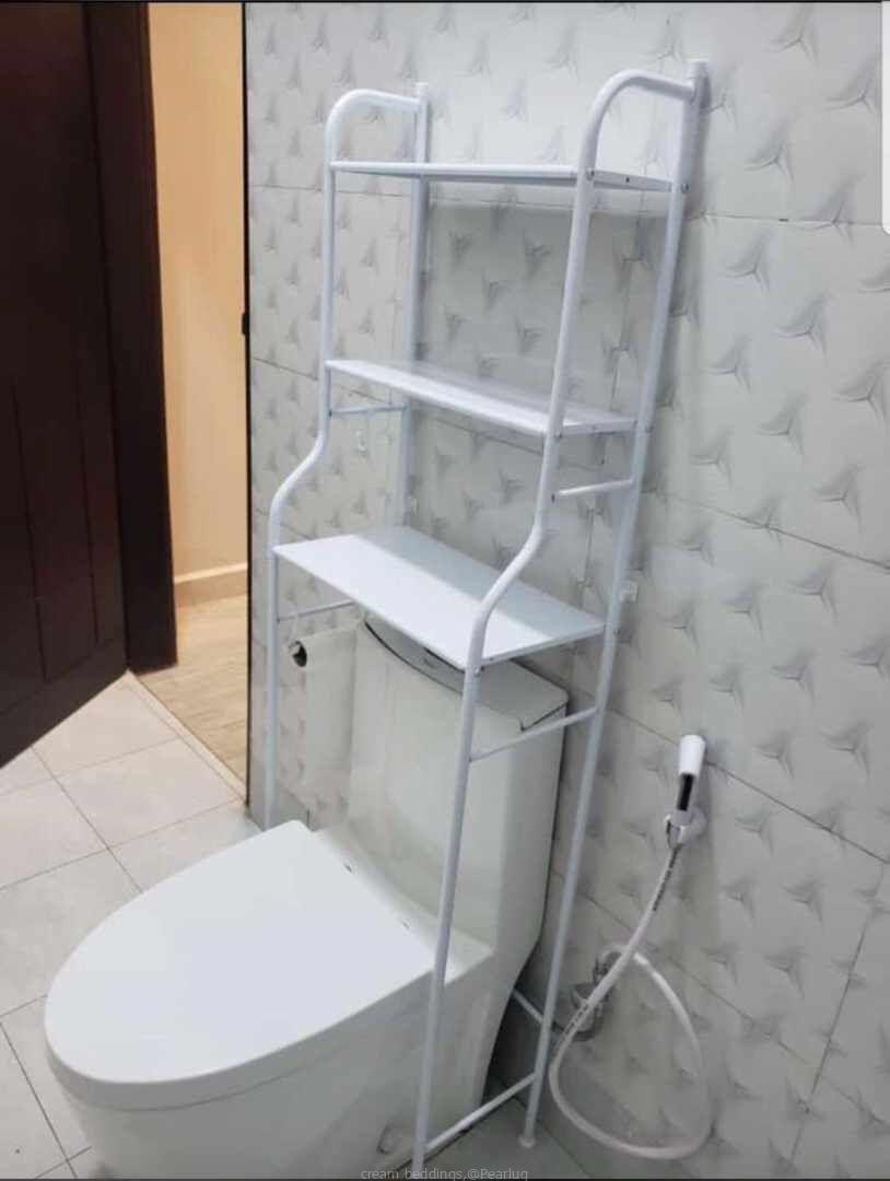toilet rack