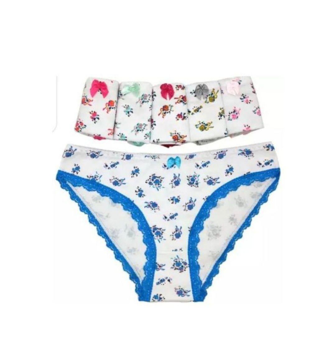 Ladies cotton panties 6packs