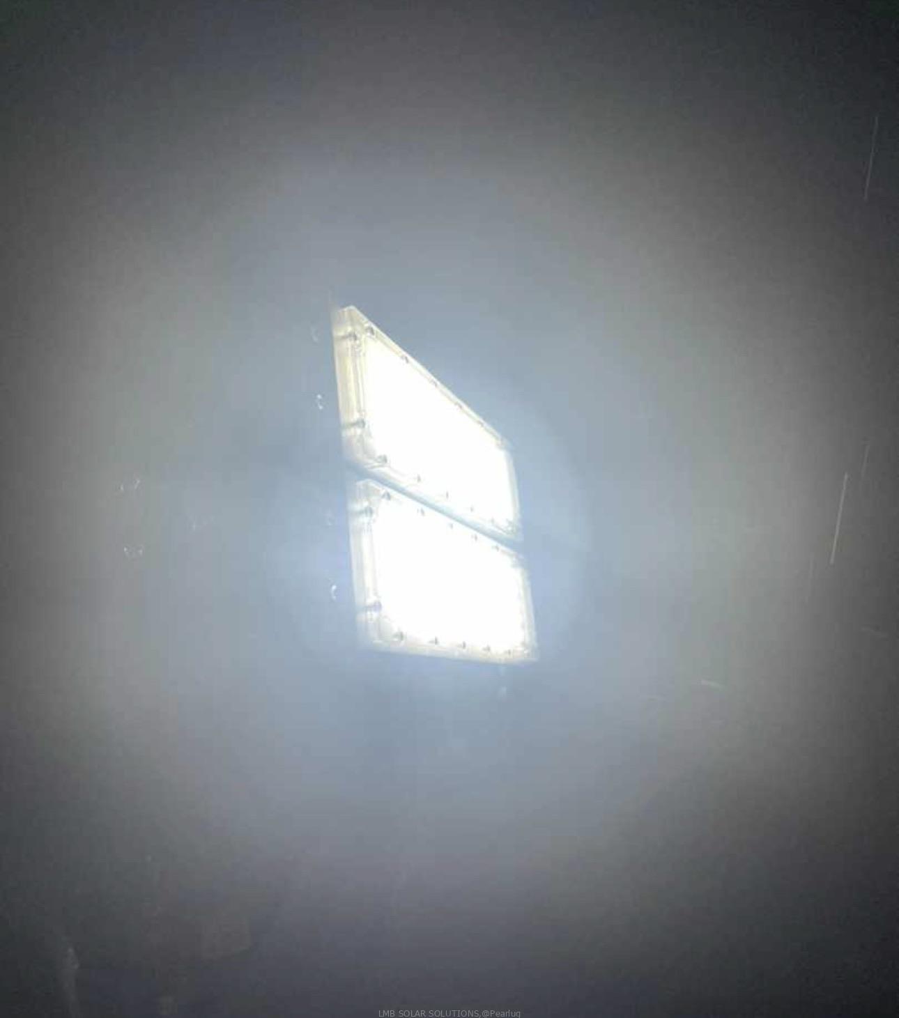 Solar powered Stadium light