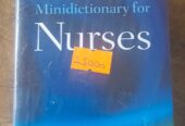 Oxford minidictionary for nurses
