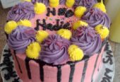 Sweet nice Cakes & flowers red colours