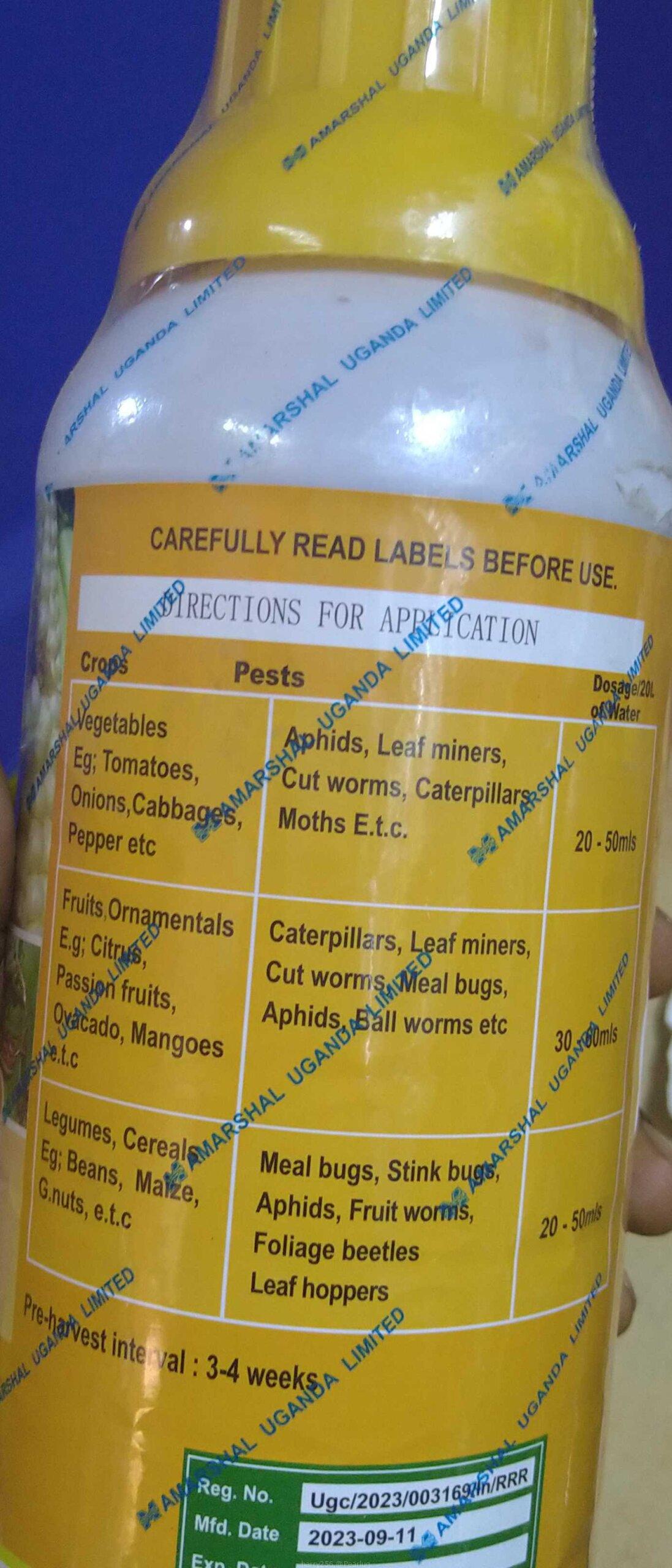 Plant insecticides