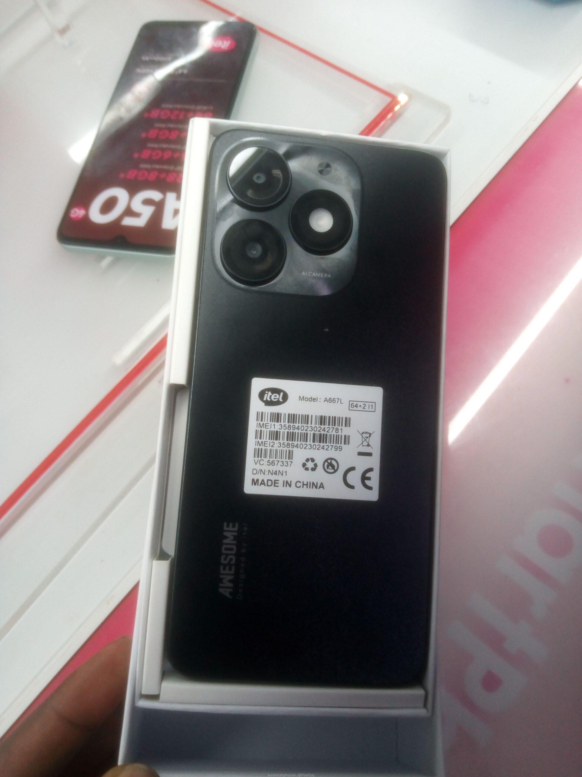 A50itel & spark 20 tecno