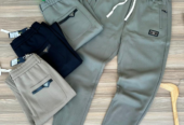 Men’s jeans and sweater pants