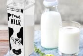 Arcyllic milk transparent storage bottle