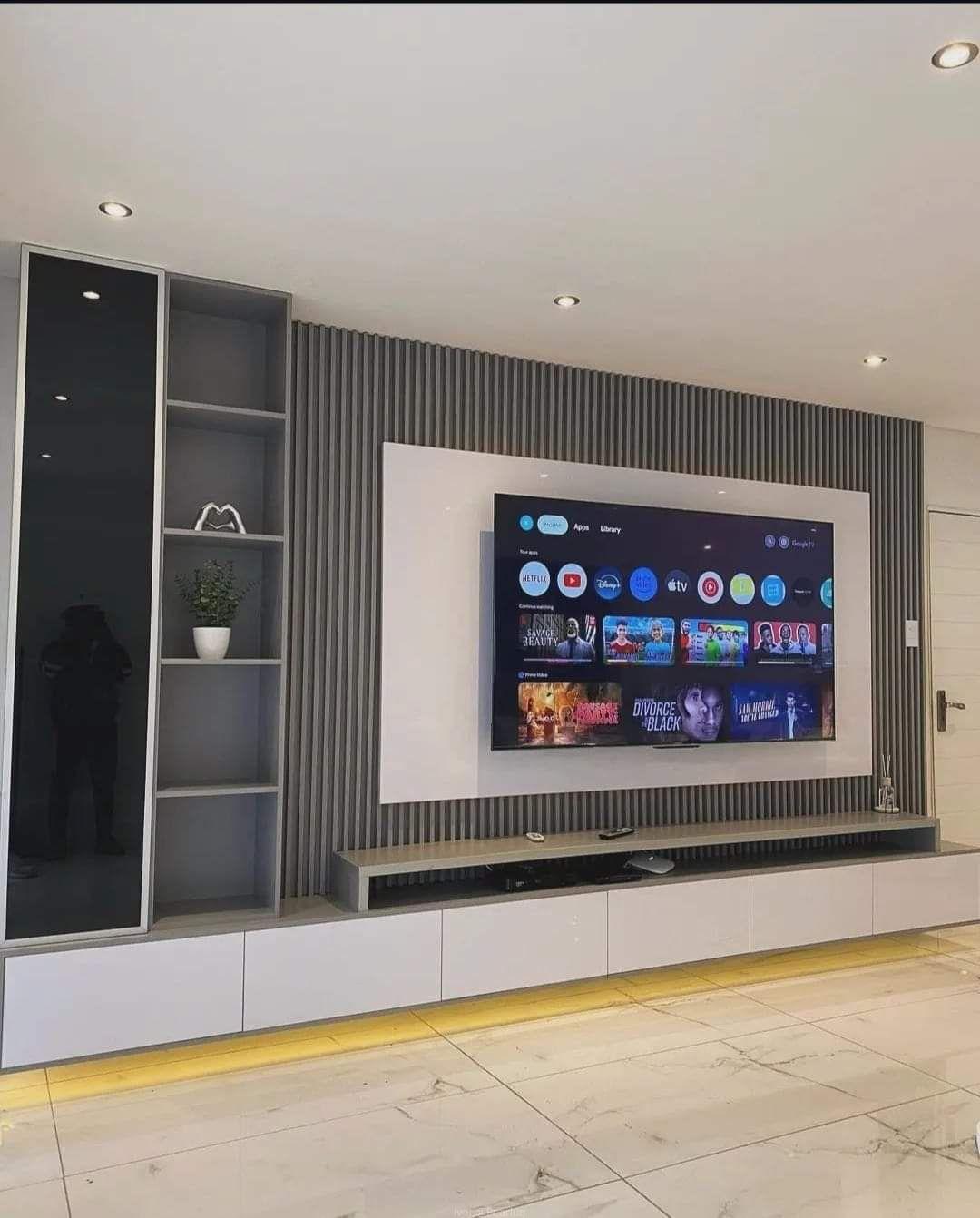 Tv wall mount unit