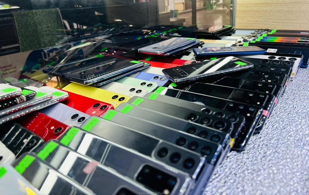 Many types of phone