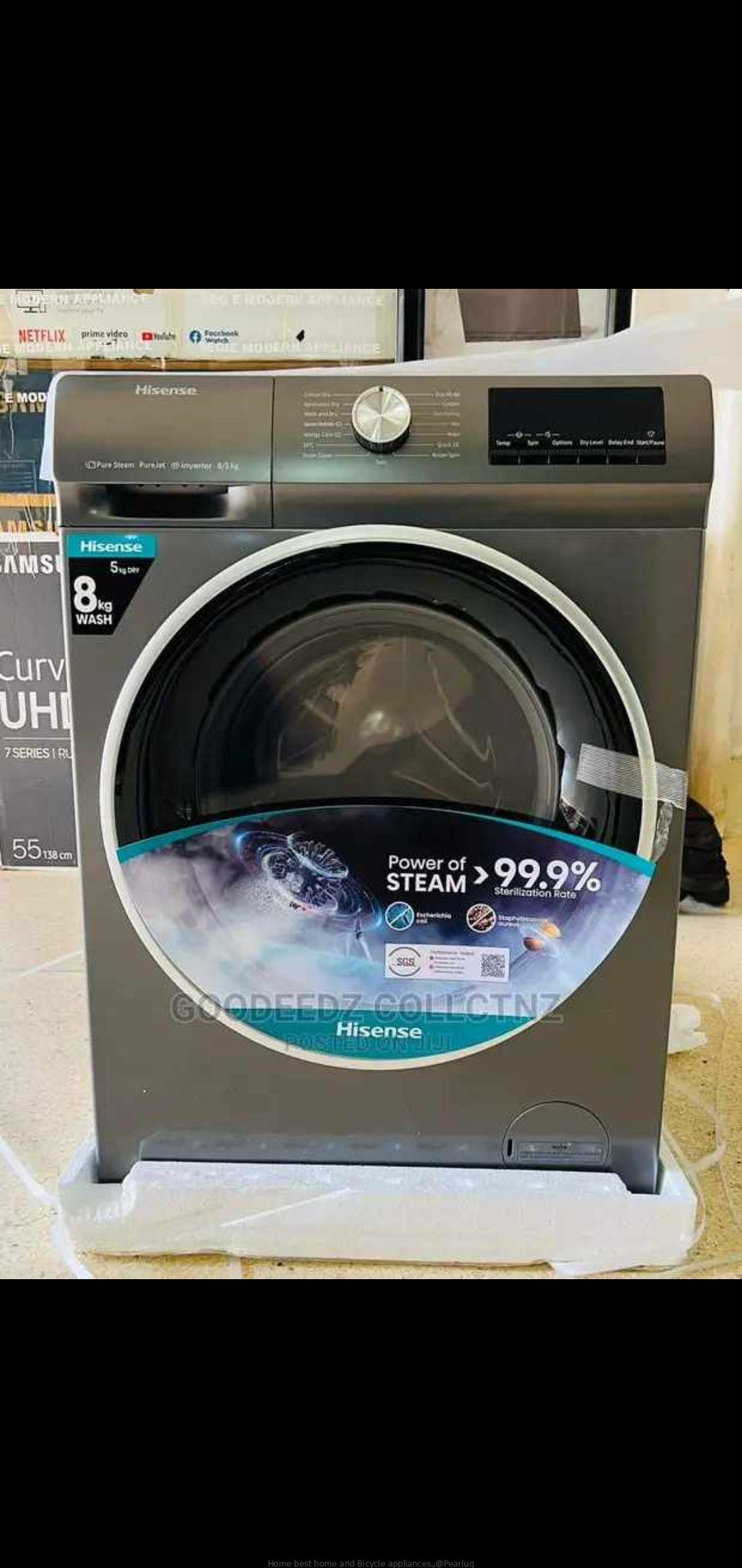 Automatic washing machines.