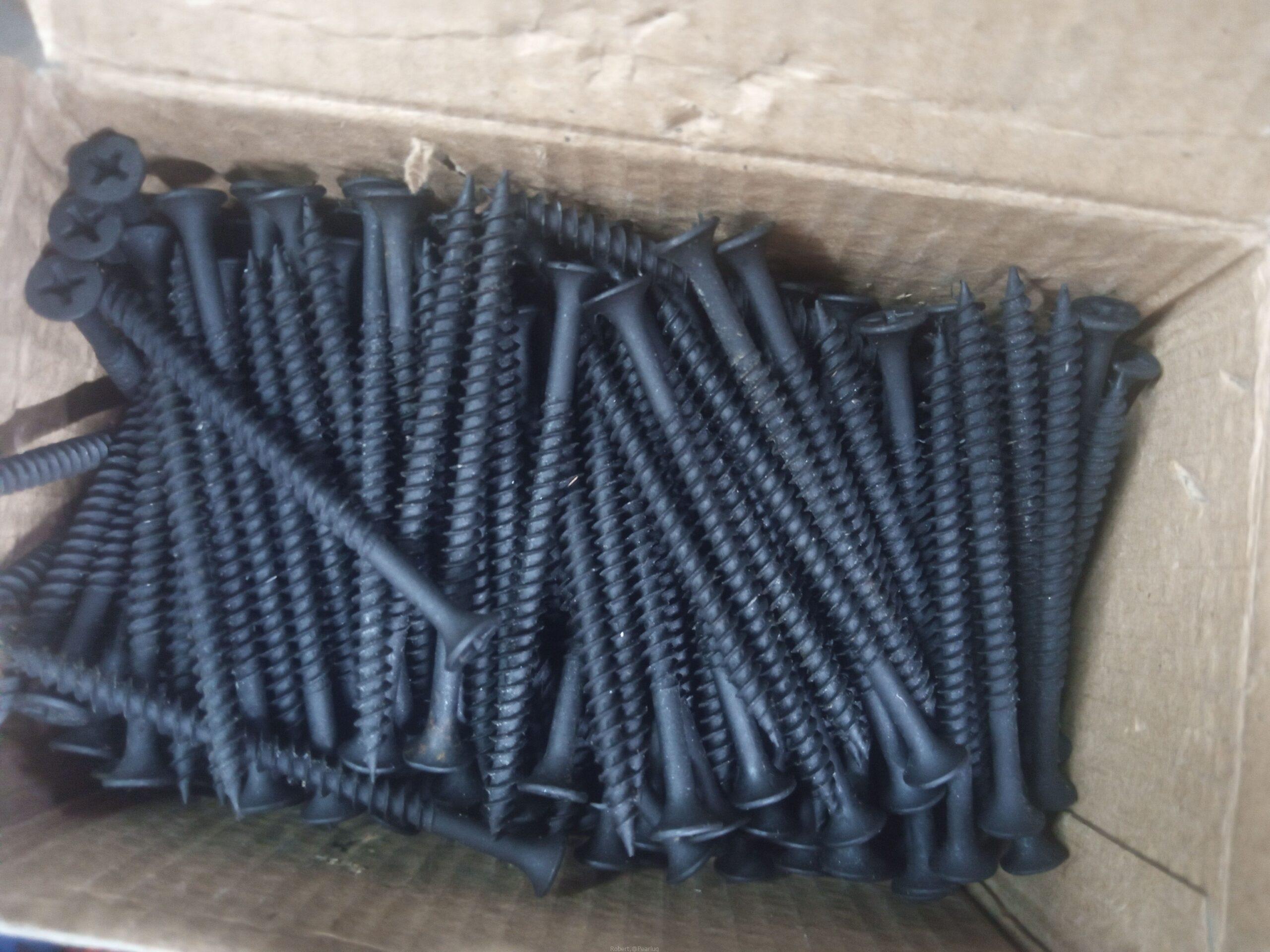 Black screws