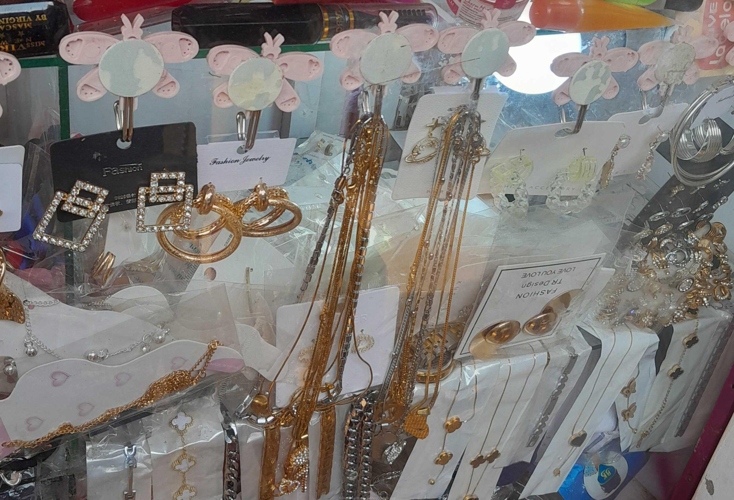 Makeup and jewelry