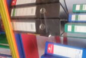 All stationary work and books