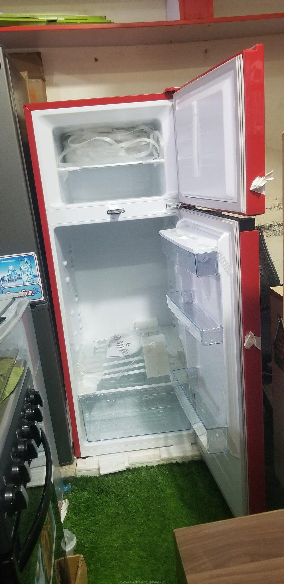 270L double door fridge with dispensor