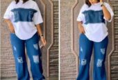 Denim two pieces